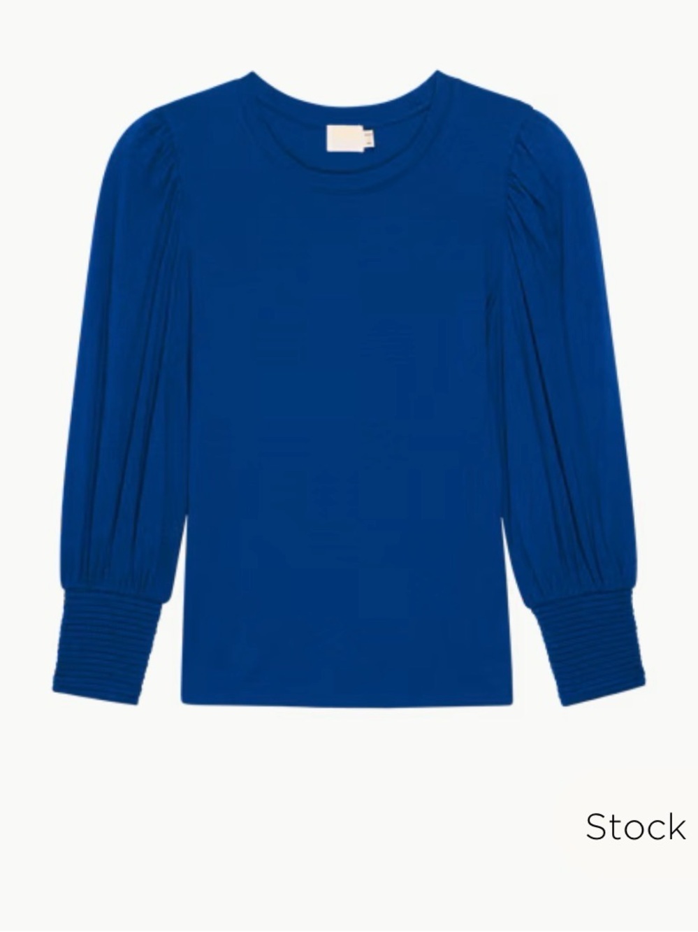 Nation Los Angeles Loren Long Sleeved Tee in Galaxy Blue